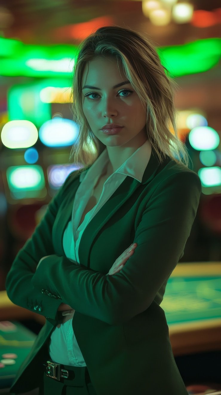 Mobile phone showing Cash Out button on live blackjack game