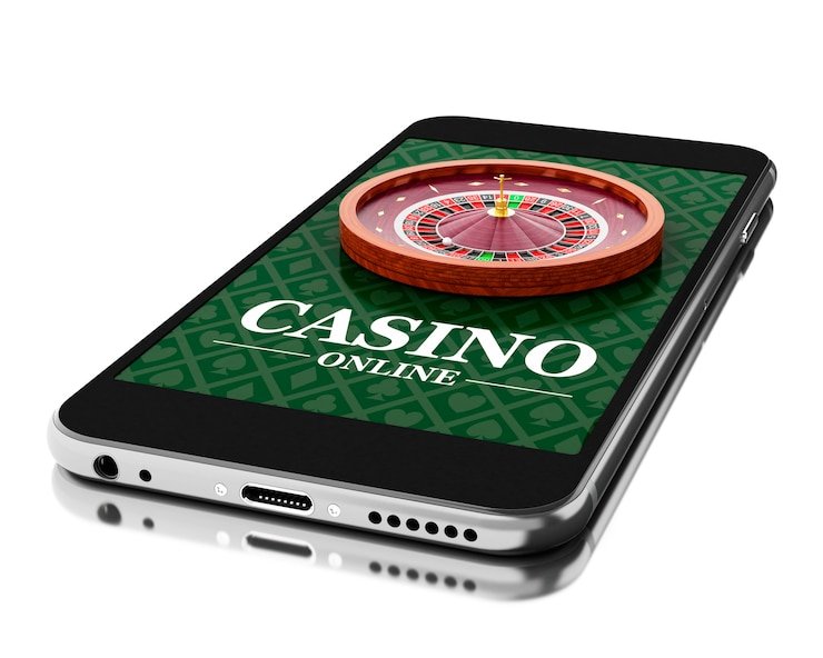 Live roulette wheel spinning